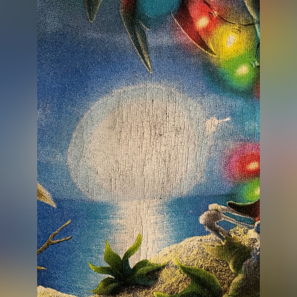 Vintage Disney World Pirates Of The Caribbean Ahoy to the World Holiday Shirt Sm - Picture 4 of 11